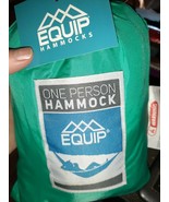 EQUIP One Person Hammock 400lb Capacity - Mint NEW - €7,64 EUR