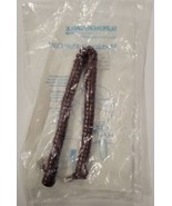 Vtg NOS 6&#39; Superior Cable Modular Handset Spring Cord Chocolate Brown H4... - £5.45 GBP