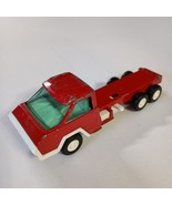 Vintage 70s Red Tootsie Toy TRUCK ONLY Super Wheeler Express 6” With Damage - $181.86 MXN