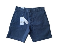 Zara Men’s Slim Fit Chino Shorts Size 31 USA/ 40 EUR NEW With TAGS  - $22.28