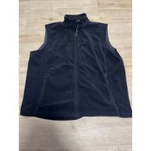 Eastern Mountain Sports Mens XXL Black Fleece Vest Outdoor Polyester Spa... - $18.50