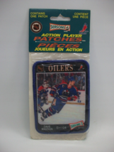 Dave Manson Edmonton Oilers NHL Hockey VTG 1992 Sealed Sew On Patch Made USA - £5.68 GBP