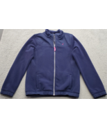 Nautica Jacket Youth XL Navy Fleece Regular Fit Polyester Long Sleeve Fu... - $18.49