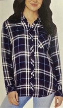 Well Worn Ladies&#39; Flannel Button-up Shirt - £15.65 GBP+