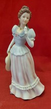 Vintage Homco Lady Camille Porcelain Figurine ~ #1452 8.5” - $9.89