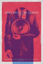 They Might Être Giants Géants Affiche Fillmore Jonathan Coulton Novembre 2011 - £52.20 GBP