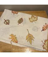 Pottery Barn Autumn Fall Leaves TWIN /TWIN XL Duvet Cover Only - €42,49 EUR