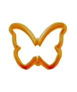 6x Butterfly Outline Fondant Cutter Cupcake Topper 1.75 IN USA FD249 - £5.63 GBP