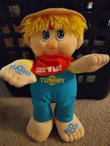 Vintage Mattel The Farmer Says See N Say Talking 12&quot; Plush Doll Tested Works - £15.56 GBP