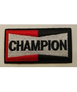 Champion Spark Plugs PATCH~Embroidered~3 1/2&quot; x 1 3/4&quot;~Iron Sew~Ships FREE - $6.53 CAD