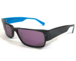 Ogi Sunglasses MOD.8037 COL.294 Black Gray Horn Blue Rectangular Purple ... - $102.99