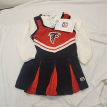 NFL Atlanta Falcons Child&#39;s New Cheerleading Outfit Size 18 Months 2 Piece - $14.85