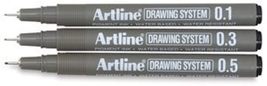 Artline Drawing Pens - Drawing Pens, Set of 3 - $10.39