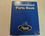 Mack Camions Modèle MR688S Personnalisé Parties Livre Manuel Classeur Us... - $125.96