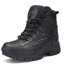 Men Boots Zipper Designer Men Waterproof Boots  Boots Military Desert Combat Boo - £56.11 GBP