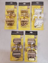 5 Qty. of ST Screen Door Kit | 1 White 2 Brass Plated 2 Satin Nickel (5 ... - £95.04 GBP