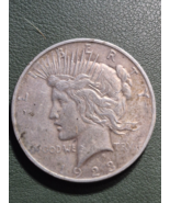 1923 Silver Peace Dollar 90% SILVER - $64.34 CAD