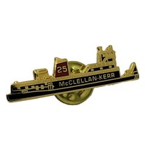 McClellan Kerr Arkansas River Tug Boat Navigation Ship Enamel Lapel Hat Pin - $14.95