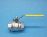 1-1/4&quot; NPTF Stainless Steel Ball Valve UL Listed Shut Off Valve 150 WSP ... - £31.44 GBP