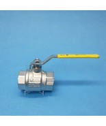 1-1/4&quot; NPTF Stainless Steel Ball Valve UL Listed Shut Off Valve 150 WSP ... - £29.90 GBP