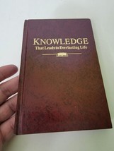 Knowledge That Leads To Everlasting Life 1995 Vintage Hardcover Jehovahs Witness - £19.27 GBP