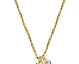 Mother&#39;s Day Gifts for Mom, Women Birth Flower Necklace Gold Birthstone ... - $26.96