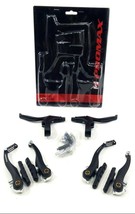 Promax Complete Front&amp;Rear Mountain Bike V-Brake Set, Levers&amp;Calipers - £48.58 GBP