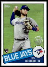 2020 Topps Chrome #85TC-2 Bo Bichette 1985 Topps Baseball EX-B115R1 - £15.82 GBP