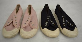Tretorn Shoes Lot 2 Pairs Sneakers Pink Black 6 Womens - $29.70