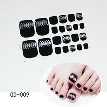GD 009 Full size Nail Wraps Stickers Polish Manicure Art Self Stick Deco... - £3.93 GBP