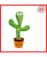 Educational Talking Cactus Toy for Toddlers - Fun Plush Gift with Lights - $573.57 MXN