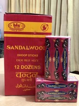 12 Dozen (144 Box) (1440 Sticks) Bic Sandalwood Dhoop Incense Sticks - £73.79 GBP