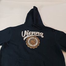 B&C Collection VIENNA Men's 2XL Blue Cotton Blend Hoodie Pullover Sweatshirt image 7