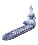 Terracotta Thai Buddha Amitabha Meditating in Dhyana Mudra Incense Holde... - $372.98 MXN