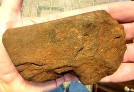 Crude Indian Stone Axe Head 700 to 1200 Years Old North Georgia Artifact - $49.00
