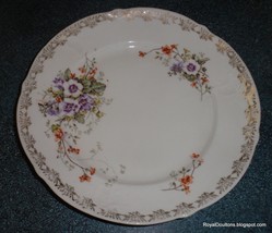 Antique KPM Germany Hand Painted Collectible Gift Plate Beautiful Floral... - $2.51