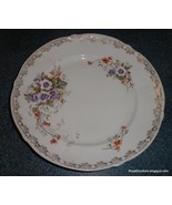 Antique KPM Germany Hand Painted Collectible Gift Plate Beautiful Floral... - €2,14 EUR