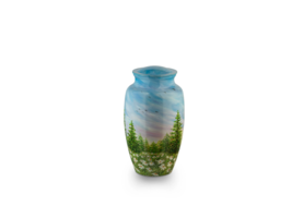 Field of Daises 220 Cubic Inches Large/Adult Funeral Cremation Urn for  ... - $225.00
