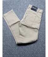 Copper Rivet Tan Khaki Brown Denim Jeans Men&#39;s Size 32X32 Relaxed Fit KG JD - $29.69