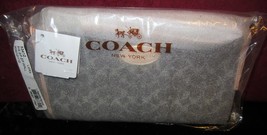 Authentic Coach zip Zippy Wristlet Wallet Saddle /apricot  - NWT - £74.72 GBP