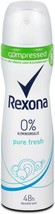 Rexona PURE FRESH antiperspirant COMPRESSED 150ml-- 75ml SPRAY -FREE SHI... - $9.65