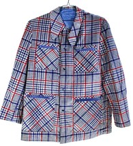 VTG 1970s Van Heusen Reversible Coat Corduroy Plaid &amp; Nylon Windbreaker ... - $167.31