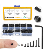 660PCS M2 Metric Screws Nuts Washers Kit – 12.9 Grade Alloy Steel Bolts - $253.51 MXN
