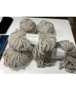 Halcyon Yarn Classic Rug Wool, 3 skeins NIP + 2 balls col. 1280 - $54.00