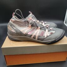 JSport By Jambu Shoes Womens 9.5 M Hibiscus Walking Hiking Grey Pink Com... - $377.73 MXN