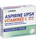 3XPacks Lot ASPIRIN VITAMIN C UPSA - 60 Effervescent Tablets UPSARIN C 330/220mg - $34.90