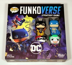 FunkoVerse Strategy Game DC Comics with Batman,Joker, Harley Quinn,Cat W... - £15.48 GBP