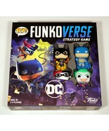 FunkoVerse Strategy Game DC Comics with Batman,Joker, Harley Quinn,Cat W... - £15.57 GBP