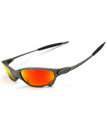 Top X-Metal Juliet Sunglasses Polarized Sports Driving Riding Ruby Red Mirror - $46.99
