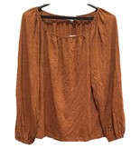 LOFT NWT Puff Sleeve Long Sleeve Top - Size Medium NWT MSRP $50 - $19.80